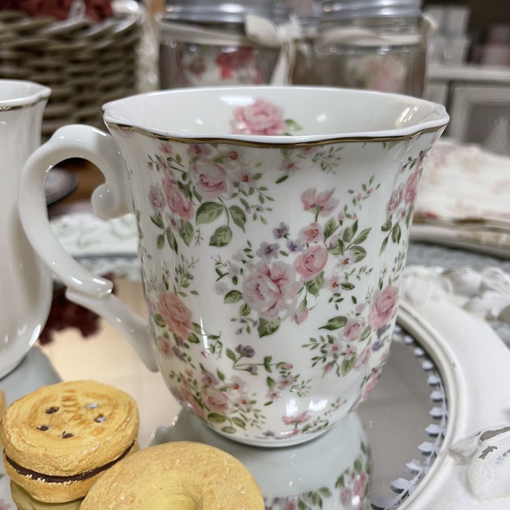 Tazza in Porcellana Belinda - L'Angolo delle Meraviglie