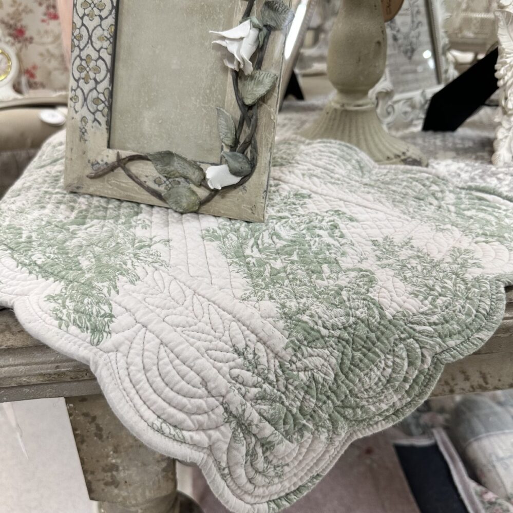 Tovaglia toile de jouy cerata antimacchia Blanc Mariclò