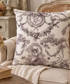 Cuscino Toile de Jouy Lilla