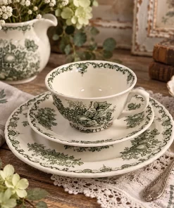 Trio Tazza con Piattino e Piatto Dolce Mason's