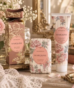 Cofanetto Crema mani e sapone "Trésor de Fleurs"