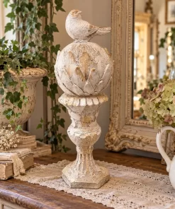 Decorazione in Resina con Uccellino