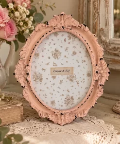 Cornice Ovale Rosa